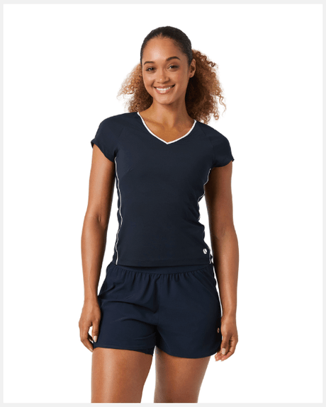 Björn Borg Ace V-Neck T-Shirt Navy