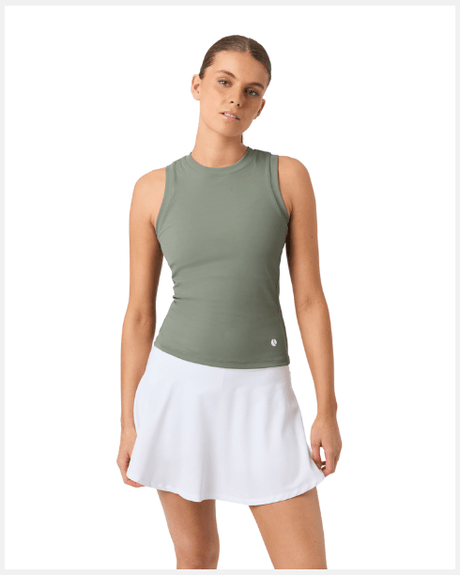 Björn Borg Ace Pocket Ribbed Tank Top Green