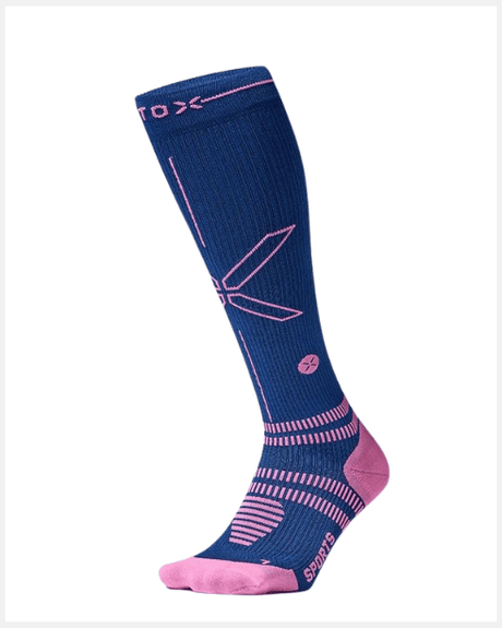 STOX Sports Socks Women Blue/Pink