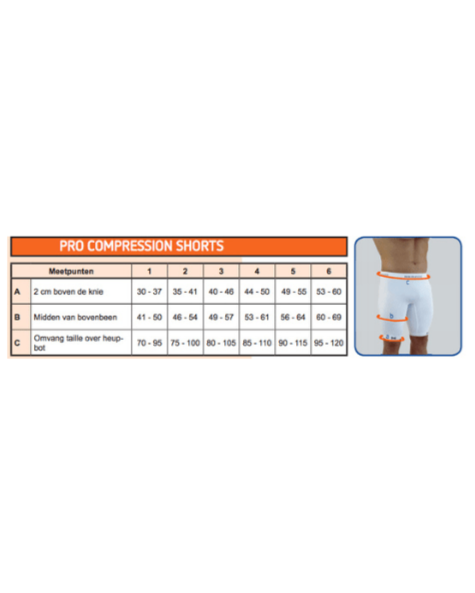 Herzog Pro Compression Shorts White