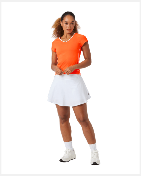 Björn Borg Ace V-Neck T-Shirt Orange
