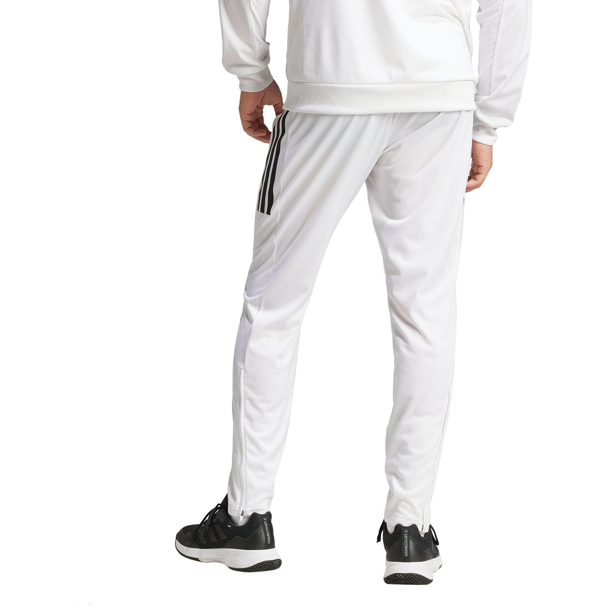 Adidas Pants 3-Stripes Knitted White