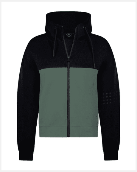 By VP Zip Jacket Women Black/Green