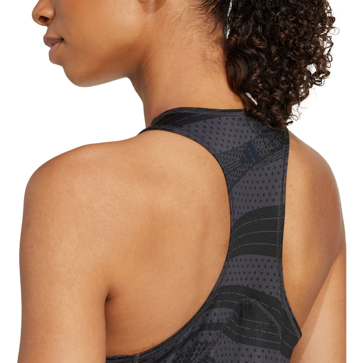 Adidas Club Graphic Tank Dark Grey