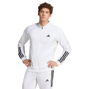 Adidas Jacket 3-Stripes Knitted White