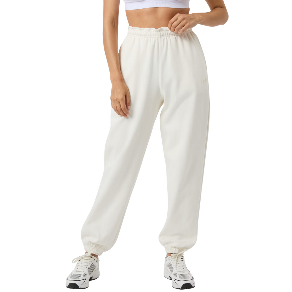 Björn Borg Studio Oversized Sweatpants Cannoli Cream