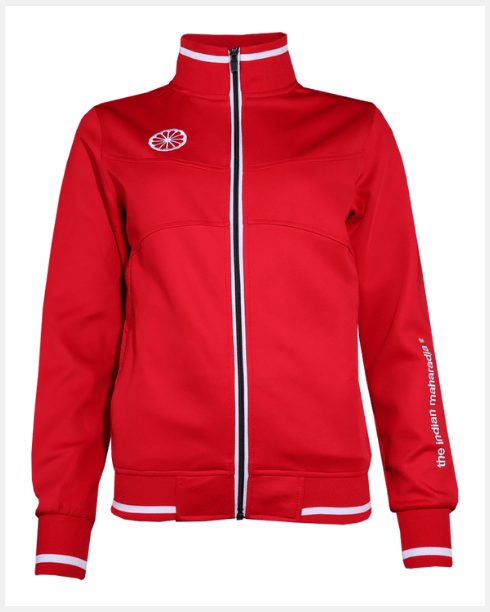 The Indian Maharadja Men Knitted Jacket W Red