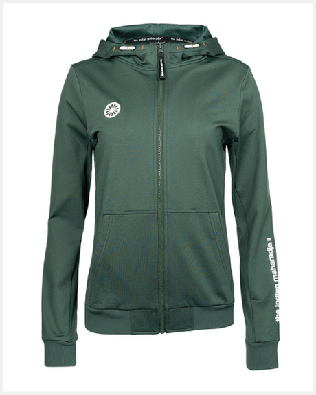 The Indian Maharadja Kadiri Women Hooded Jacket Green