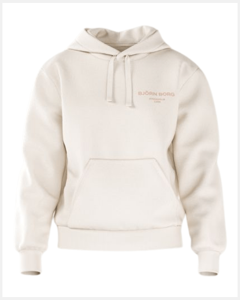 Björn Borg W Essential 1 Hoodie White