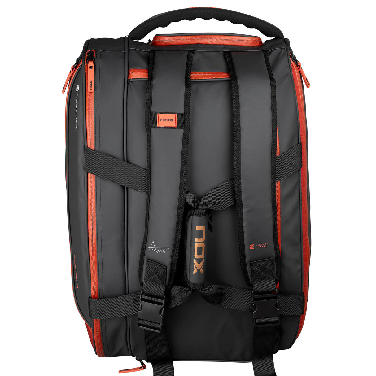 Nox Racket Bag Luxury Open Series Black/Red