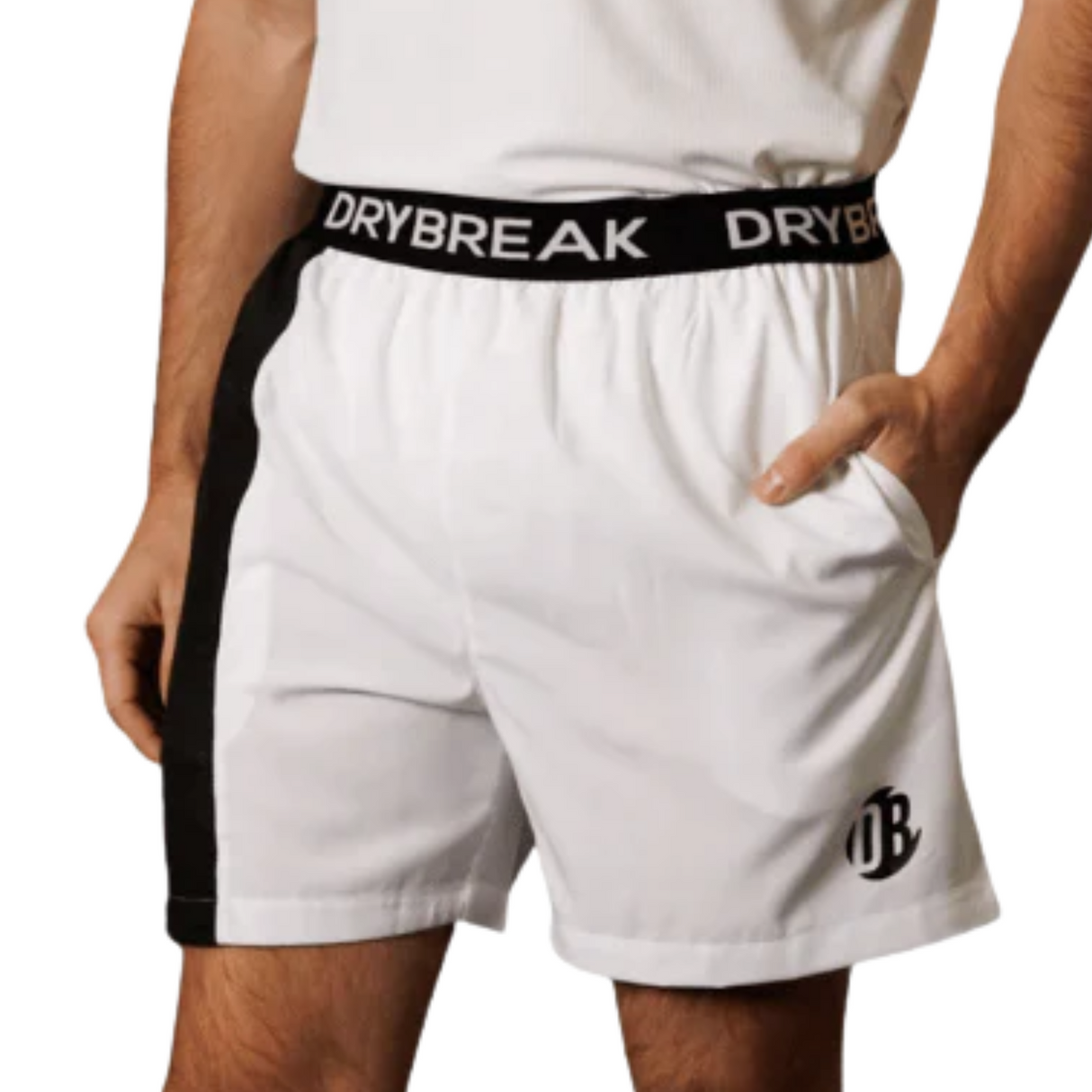 Drybreak Short White