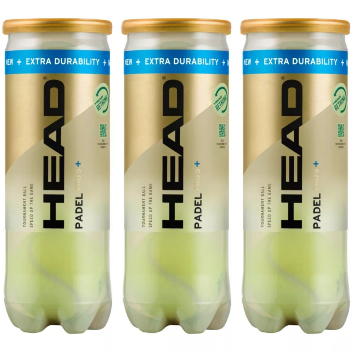 Head Padel Pro S+ (3 Cans)