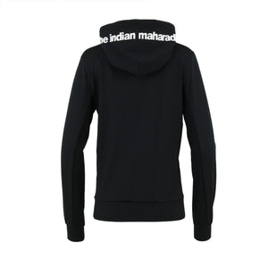 Indian Maharadja Kadiri Women Hooded Jacket Black
