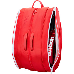 Wilson Racket Bag Padel Tour Red