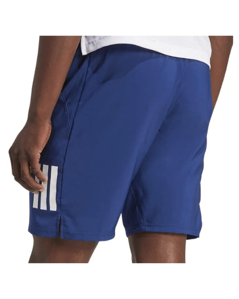 Adidas Club 3 - Stripes Shorts Dark Blue - 