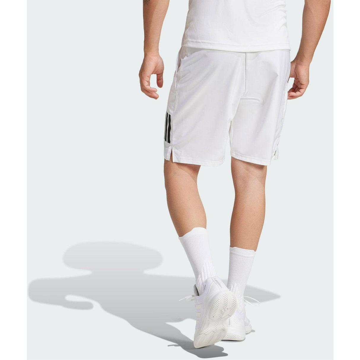 Adidas Club 3 - Stripes Shorts White - 