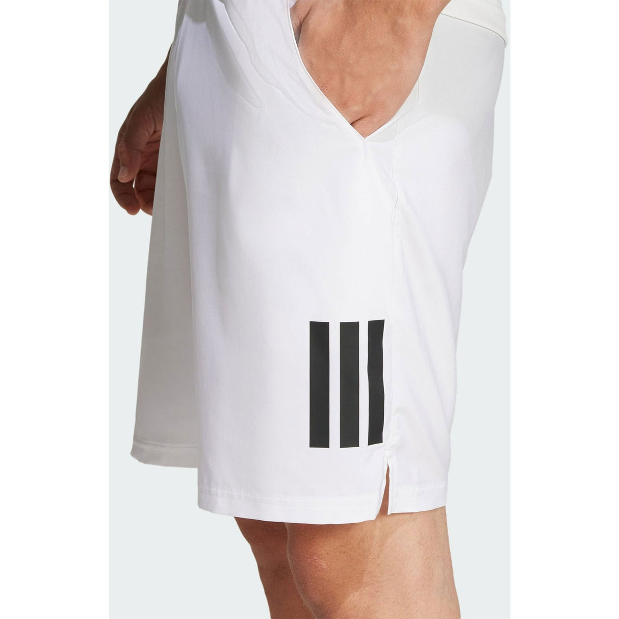 Adidas Club 3 - Stripes Shorts White - 