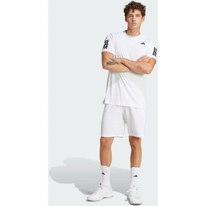 Adidas Club 3 - Stripes Shorts White - 