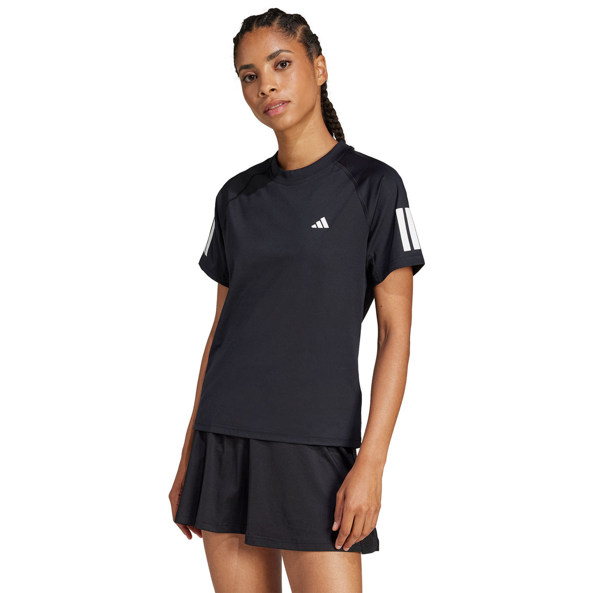 Adidas Club 3-Stripes T-Shirt W Black