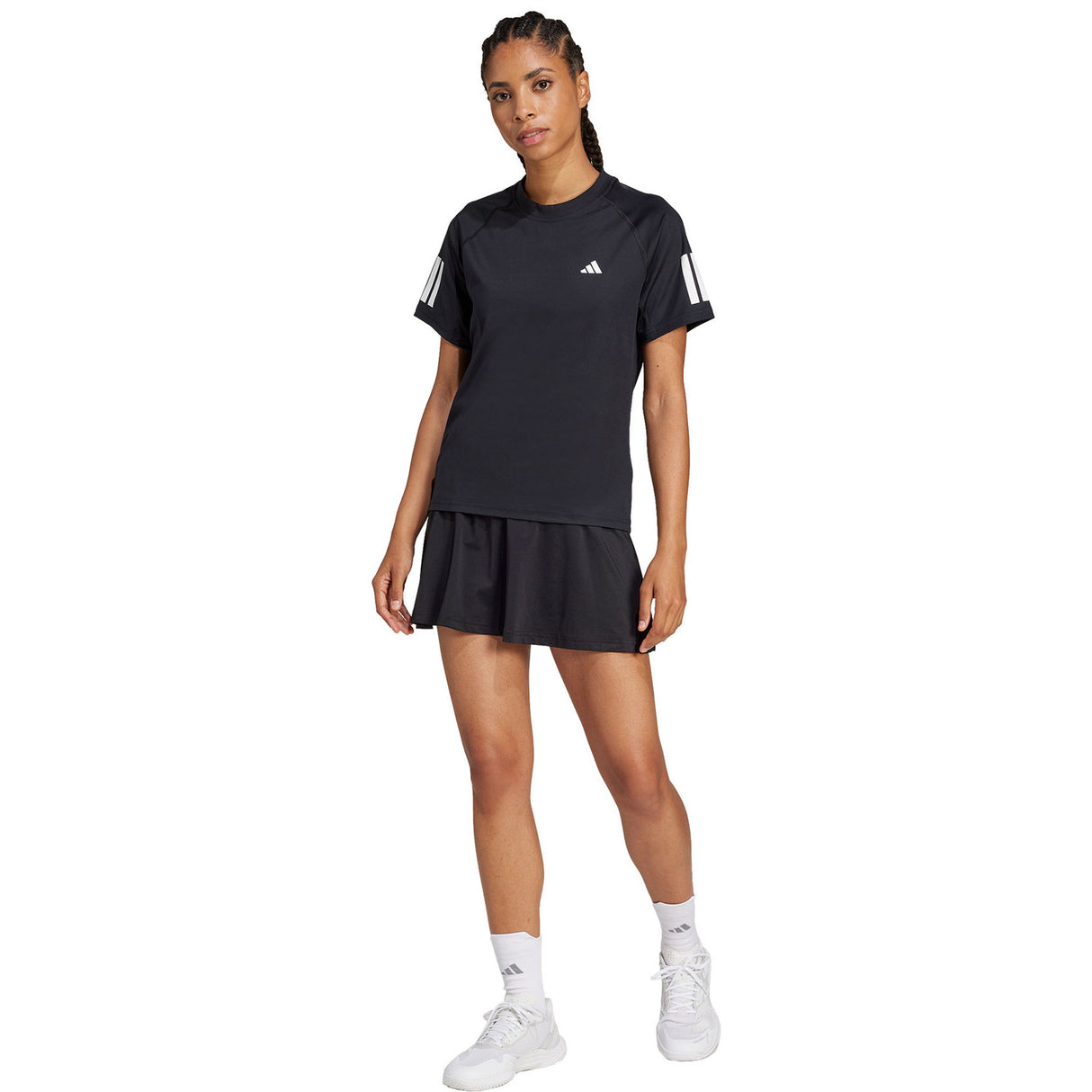 Adidas Club 3-Stripes T-Shirt W Black