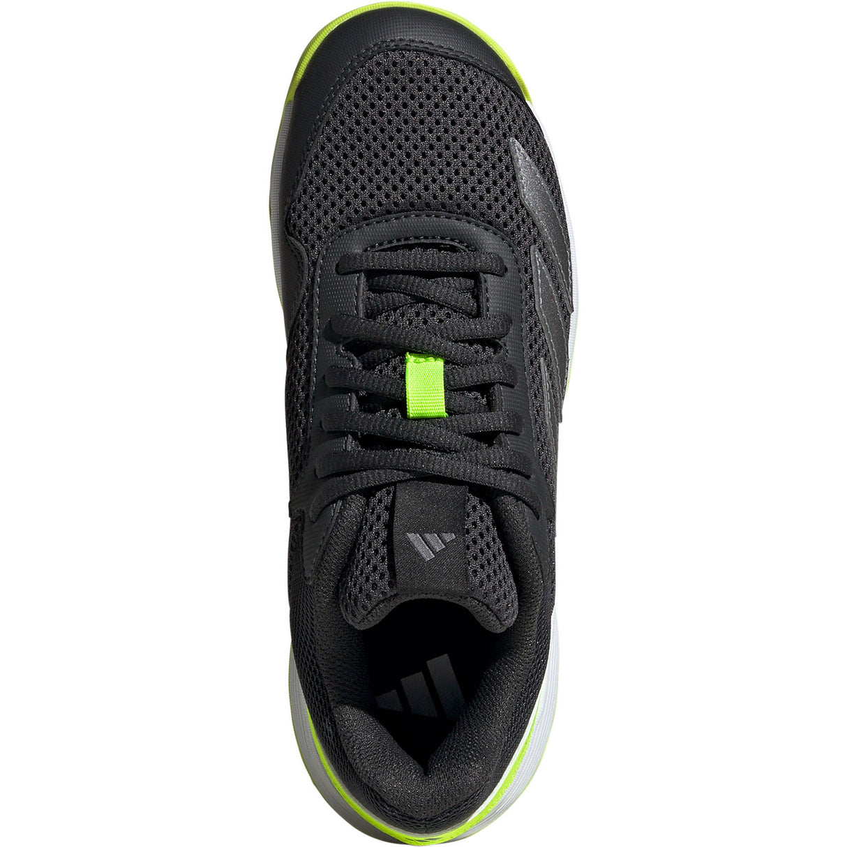 Adidas Courtflash K Dark Grey/Lime