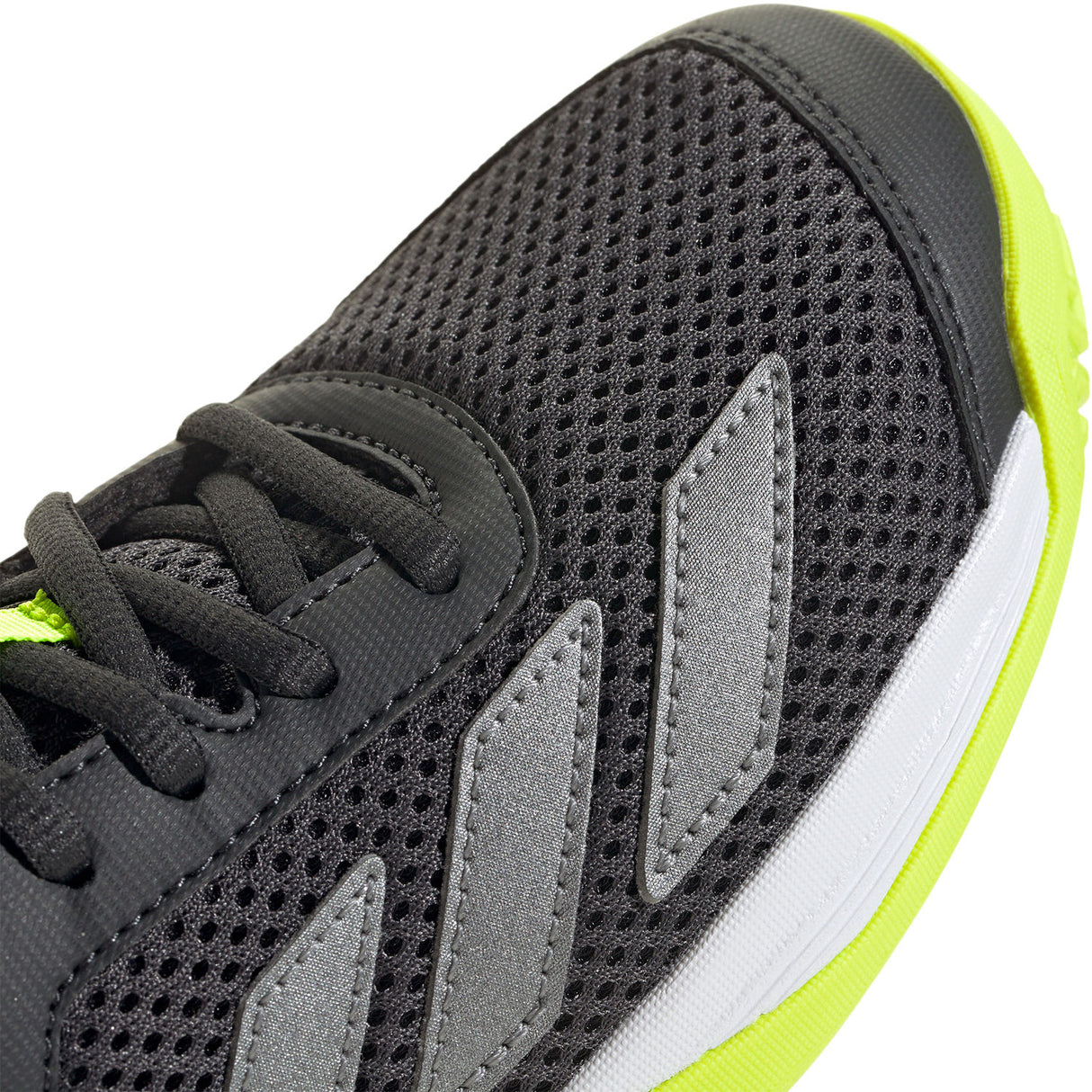 Adidas Courtflash K Dark Grey/Lime