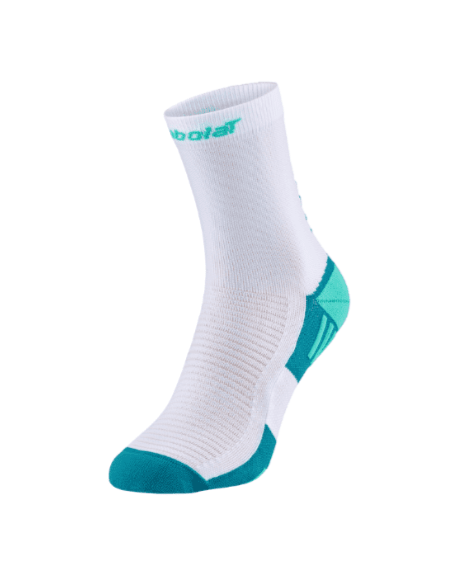 Babolat Mid - Half Sokken Wit/Groen - 