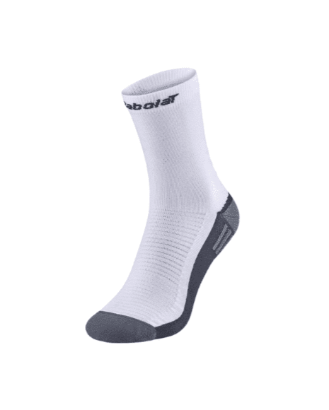 Babolat Mid - Half Sokken Wit/Zwart - 