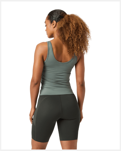 Björn Borg Ace Deep V Neck Tank Top Green - 