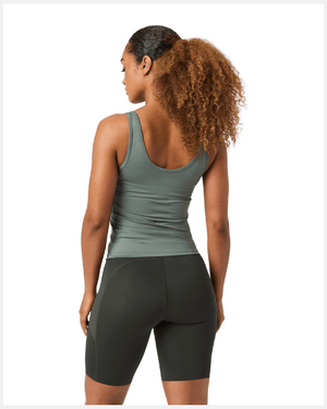 Björn Borg Ace Deep V Neck Tank Top Green - 