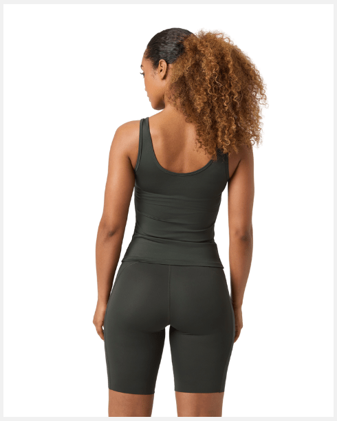 Björn Borg Ace Deep V Neck Tank Top Grey - 
