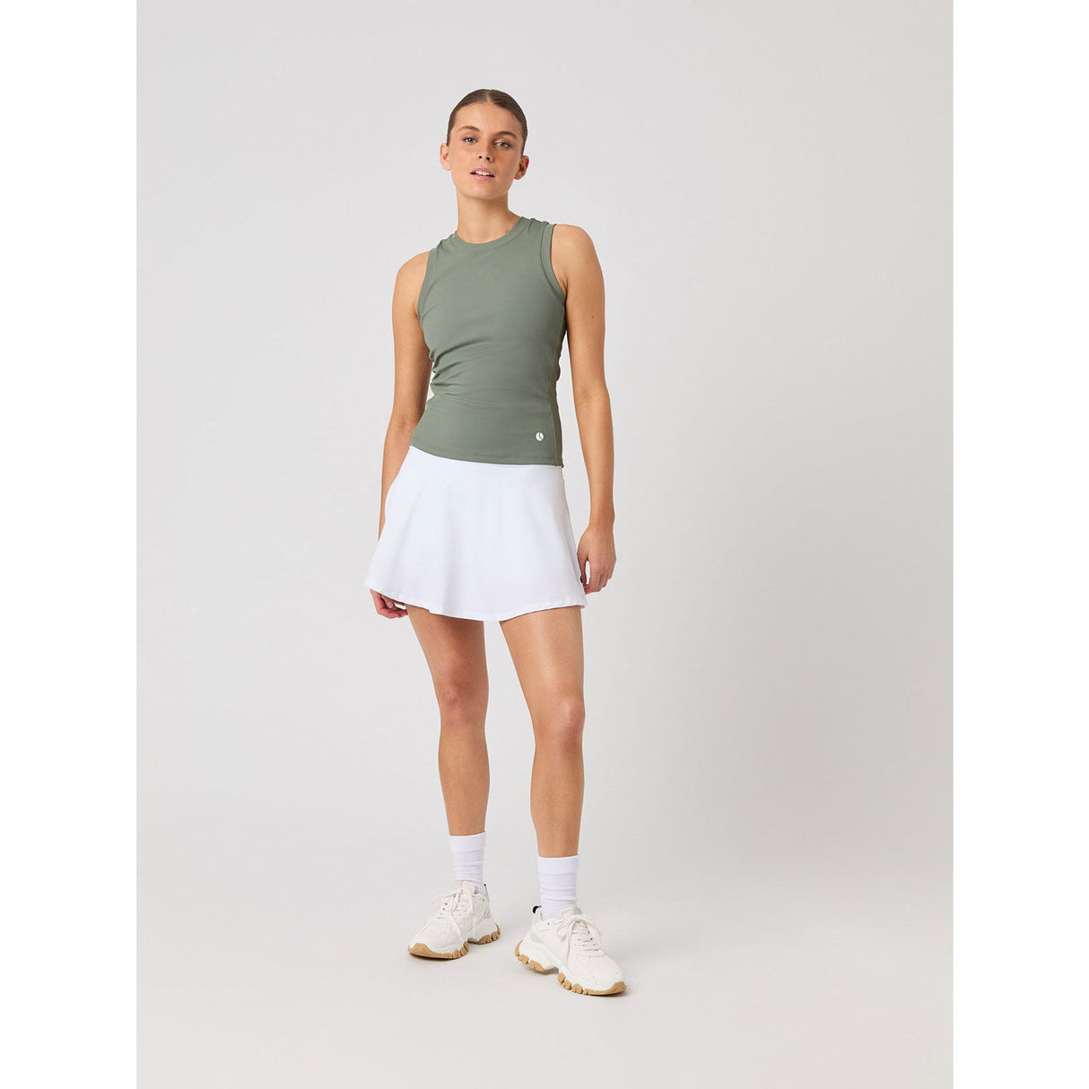 Björn Borg Ace Pocket Ribbed Tank Top Green - 