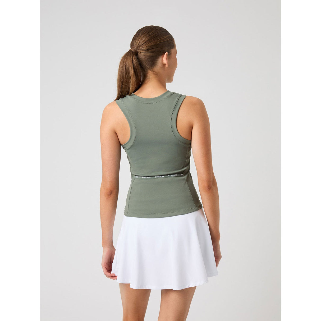 Björn Borg Ace Pocket Ribbed Tank Top Green - 