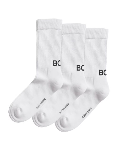 Björn Borg Core Crew Polyamide Sock White (3 Pack) - 