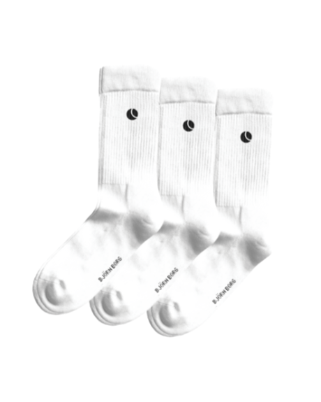 Björn Borg Core Crew Sock White (3 Pack) - 