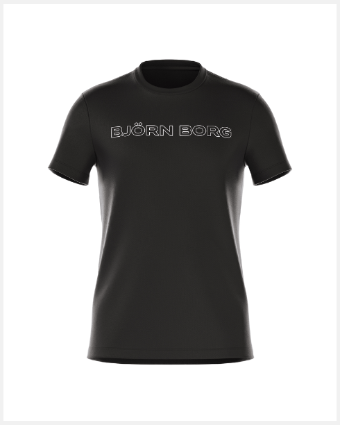 Björn Borg Essential 3 T-Shirt Black - 
