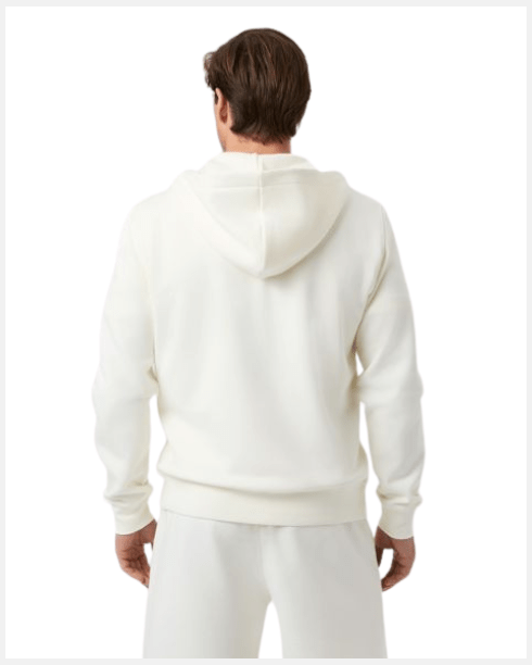 Björn Borg Men Centre Zip Hoodie White - 