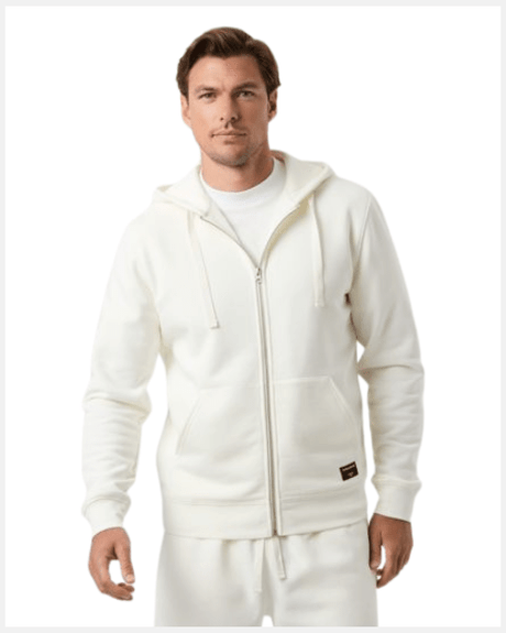 Björn Borg Men Centre Zip Hoodie White - 