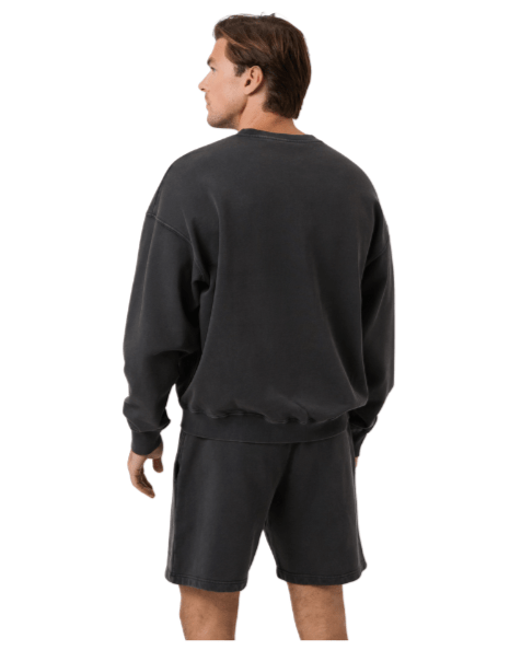 Björn Borg Oversized Washed Sweatshirt Black - 