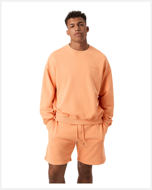 Björn Borg Oversized Washed Sweatshirt Orange - 