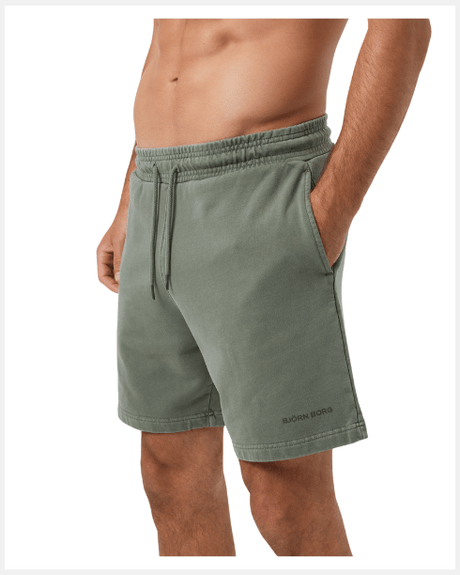 Björn Borg Oversized Washed Sweatshorts Green - 