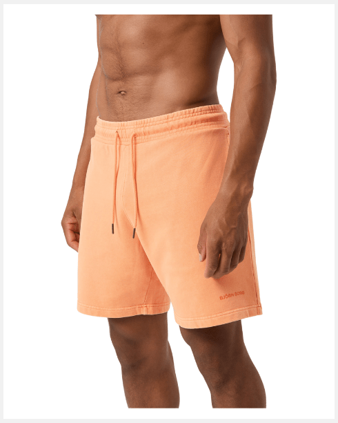 Björn Borg Oversized Washed Sweatshorts Orange - 