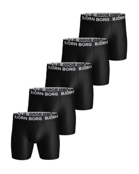 Björn Borg Sports Microfiber Boxer (5 Pack) - 