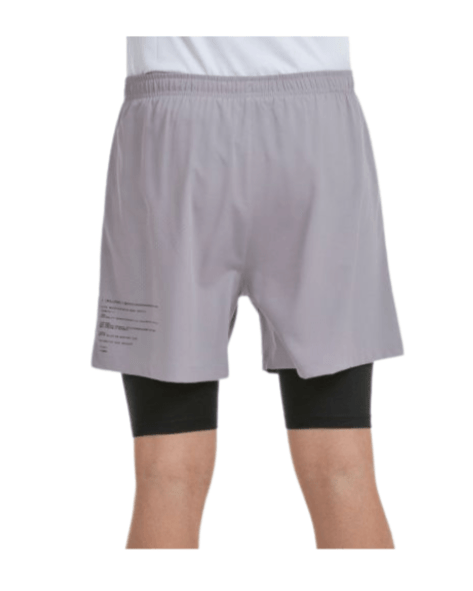 Bullpadel Short Meta Taupe - 