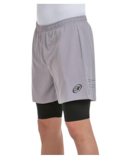 Bullpadel Short Meta Taupe - 