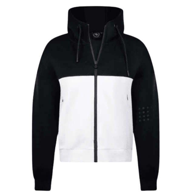 By VP Zip Jacket Women Black/White - 