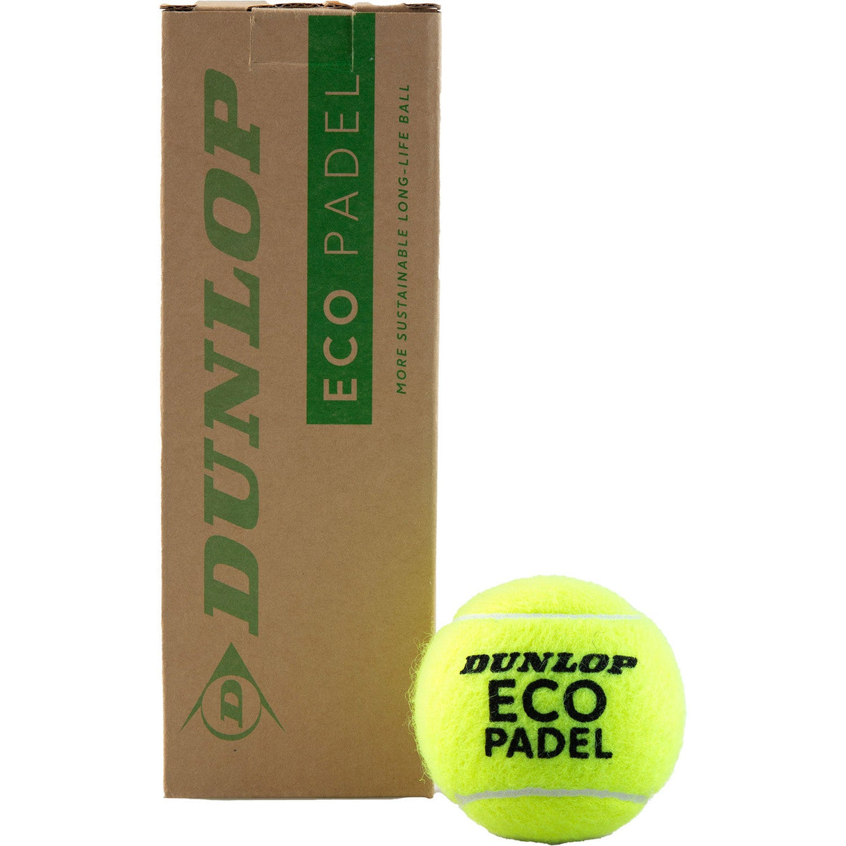 Dunlop Eco Padel Balls (3 st.) - 