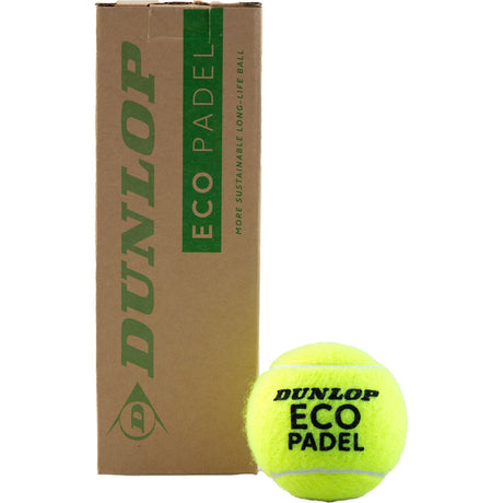 Dunlop Eco Padel Balls (3 st.) - 