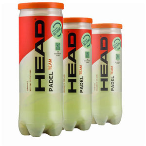 Head Padel Team Balls (3x3 st.) - 
