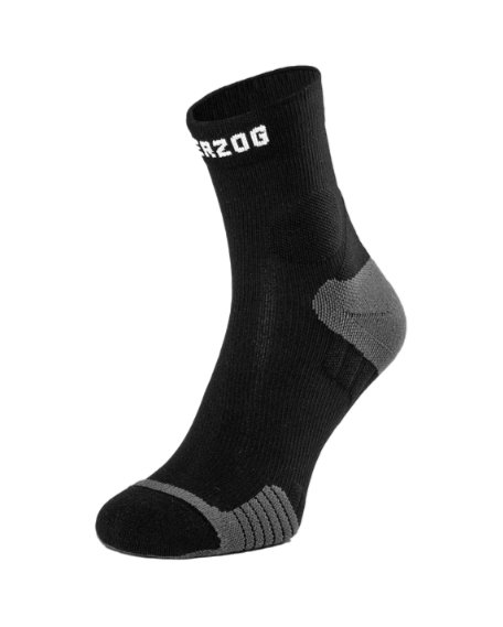 Herzog Compression Ankle Sock Black - 